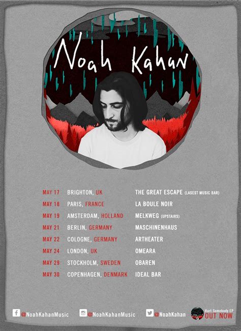 Stir cove noah kahan  Instagram logo Find tickets from 115 dollars to Noah Kahan on Friday March 29 2024 at 8:00 pm at Rogers Place in Edmonton, Canada